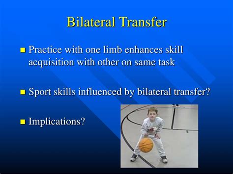 bilateral transfer in sport.